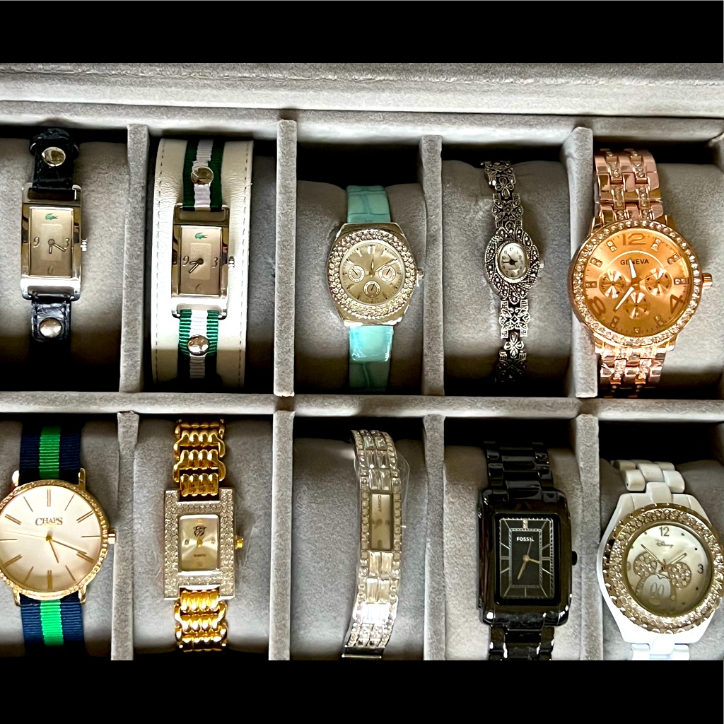 11 Watches Selling As A Lot Two Lacoste Both With Exchangeable Band  Japan Movt